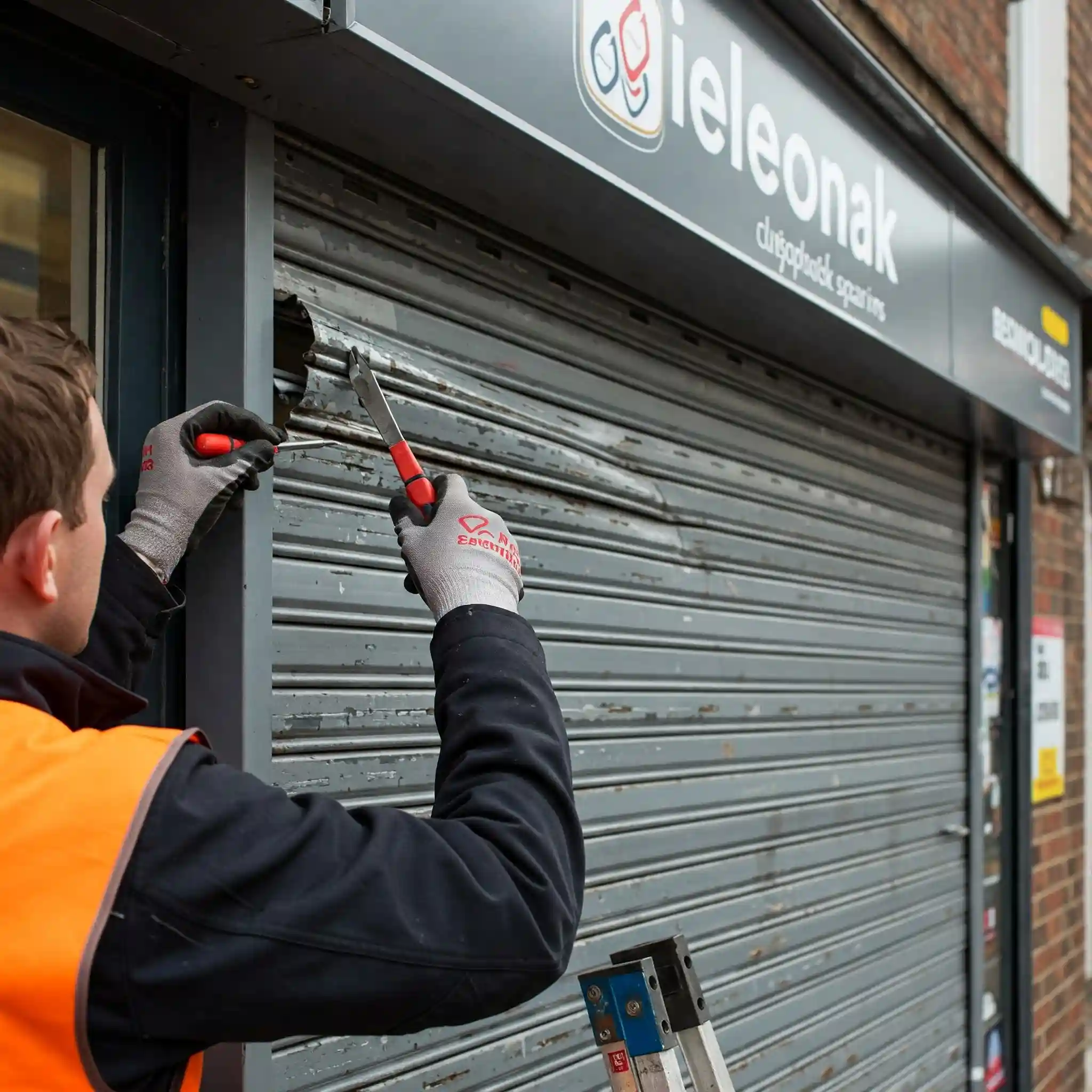 Professional roller shutter repair service in UK